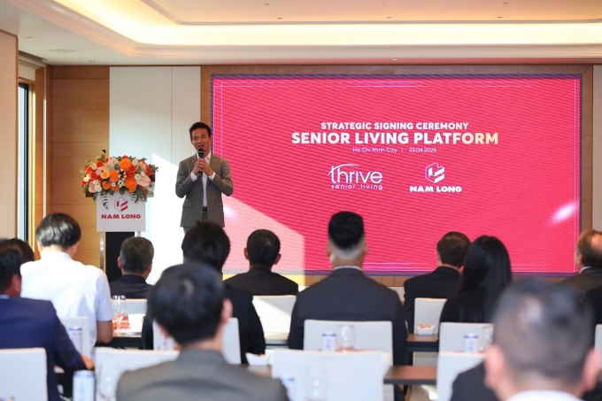 Nguyen Hoang Vinh Vien, Managing Director of Nam Long Commercial Property, stated a shared commitment to the future of healthcare and real estate in Vietnam. Photo courtesy of Nam Long