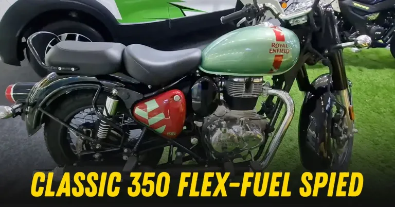 royal enfield classic 350 e85 flex fuel