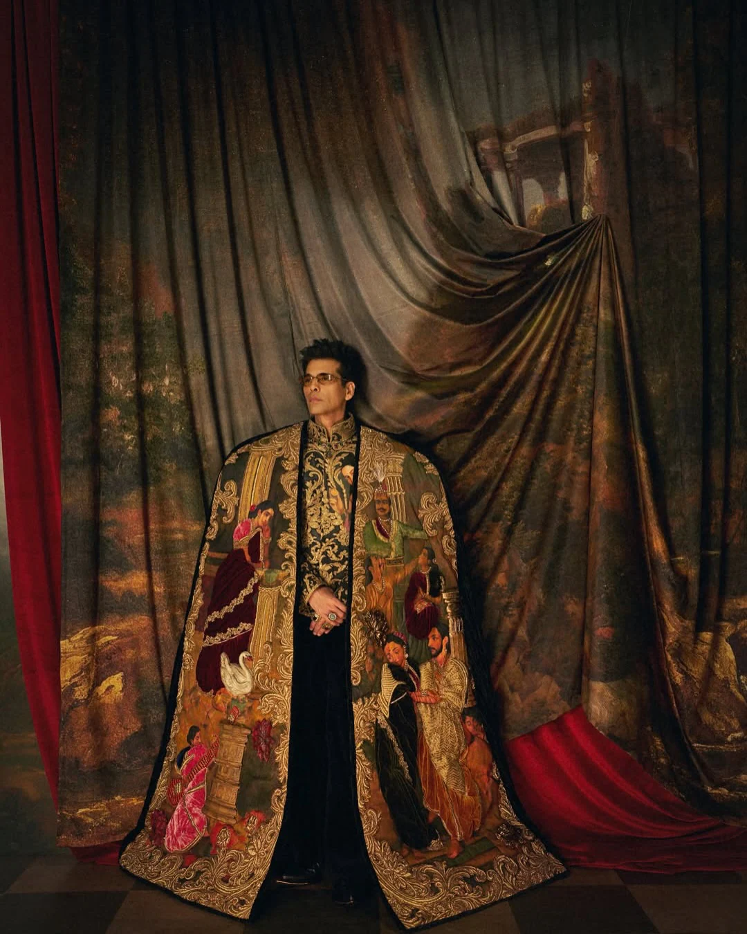 Karan Johar at the 2026 Met Gala. Photo: Manish Malhotra/ Instagram