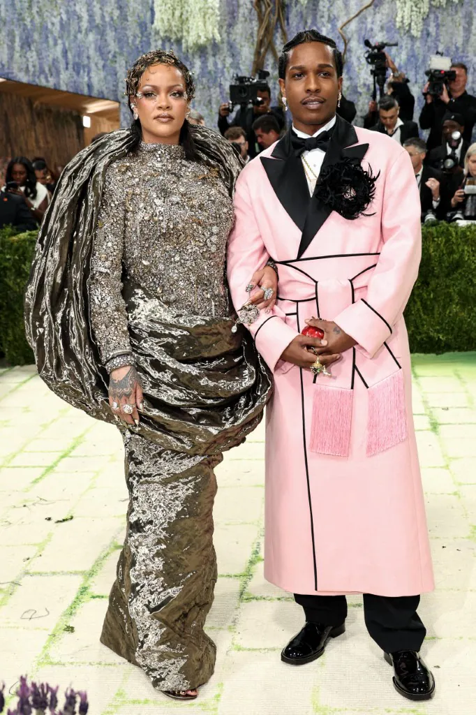 Rihanna And A$AP Rocky at the 2026 Met Gala. Photo: AFP