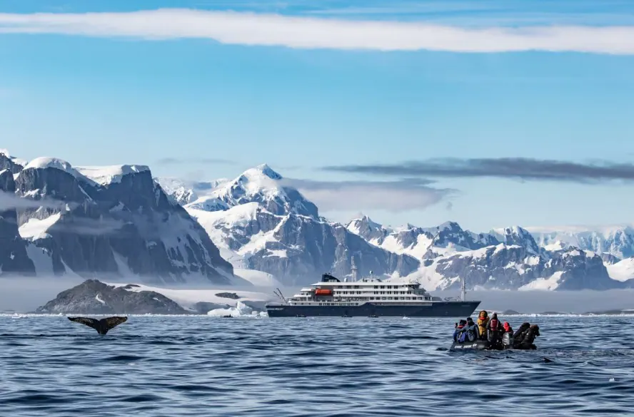 Cruise ships are heavily dependent on shared infrastructure.