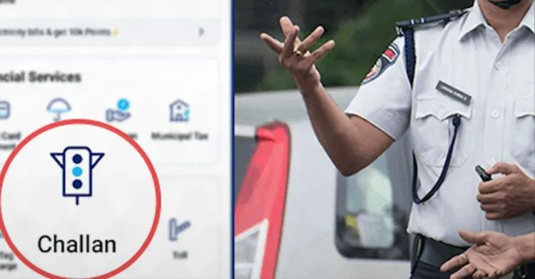 unpaid challan