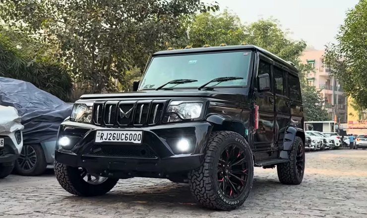 mahindra-bolero-facelift-modified-front
