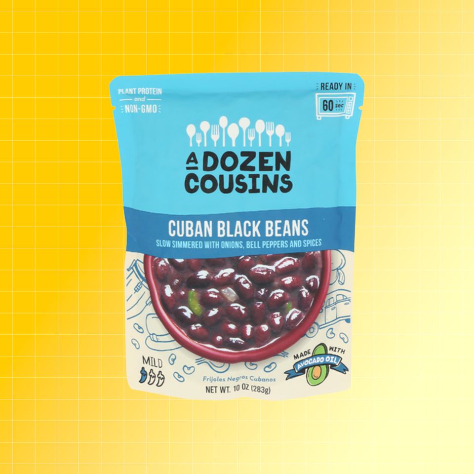 A package of A Dozen Cousins Cuban Black Beans Credit: Sprouts. EatingWell design.
