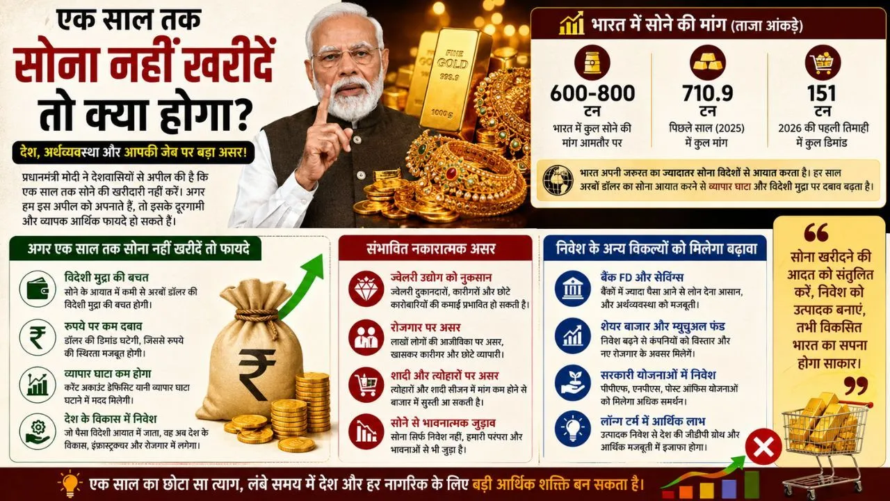 (What will happen if you do not buy gold for a year?)