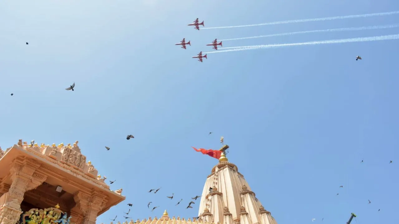 air show in somnath