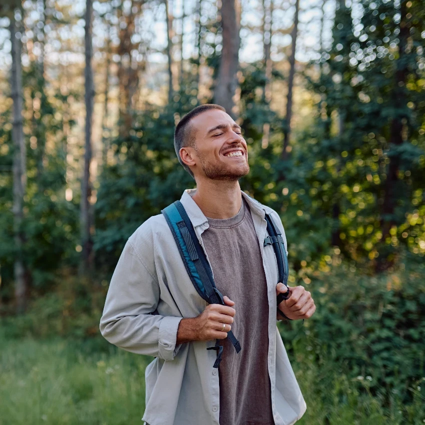 man who understands that his is a success because the universe wants him to be happy and passionate