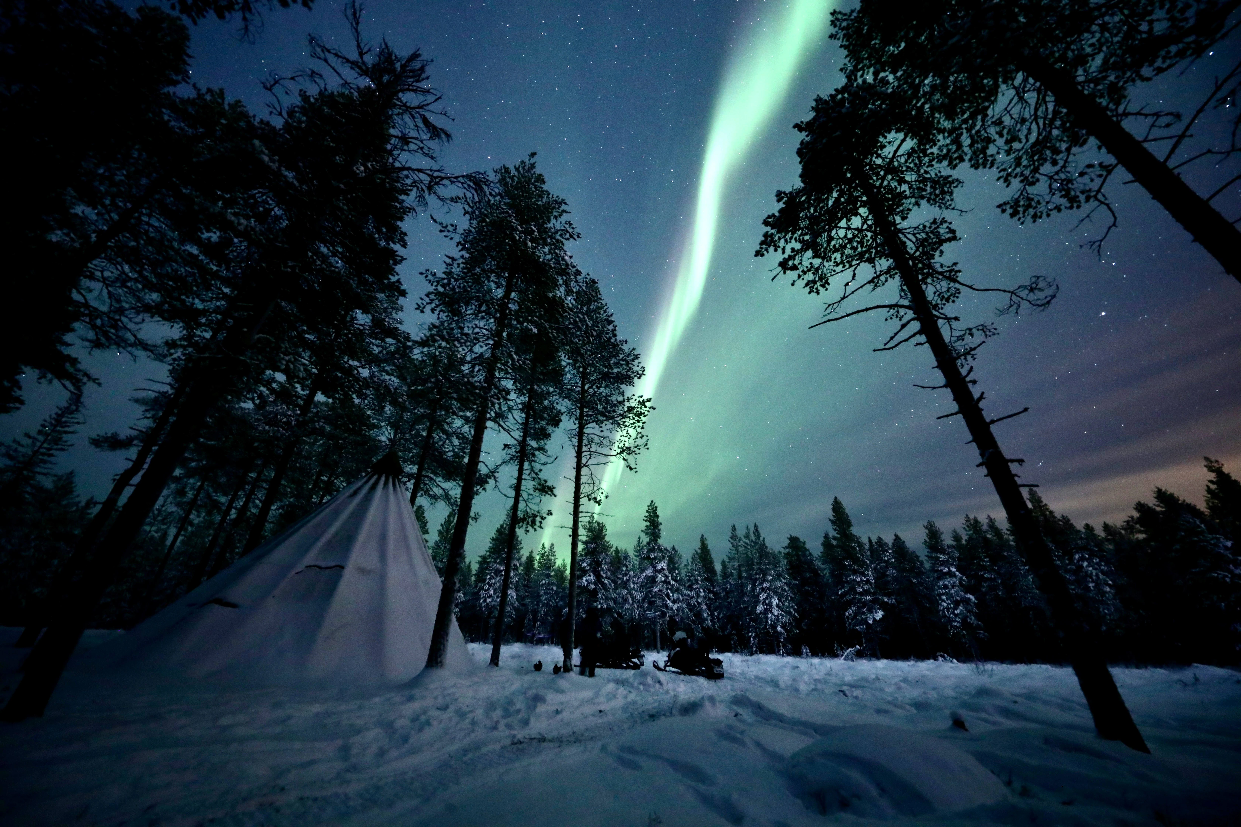 Rovaniemi gets about 150 nights of Northern Lights. Photo: Author Rovaniemi gets about 150 nights of Northern Lights. Photo: Author