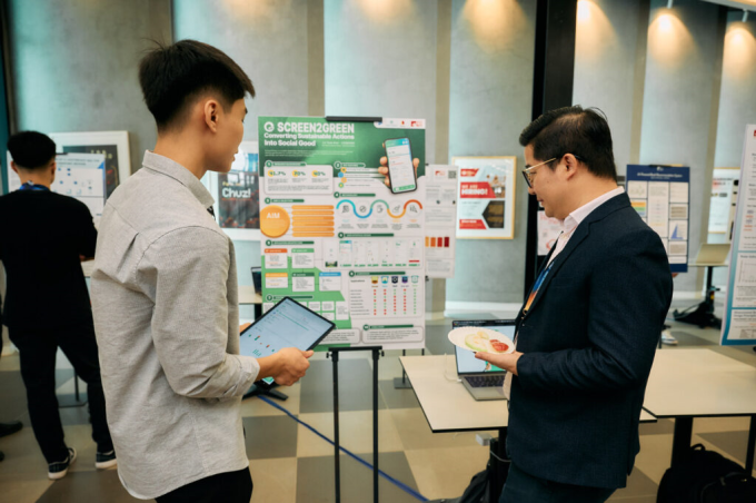 28 projects were showcased, attracting strong interest from industry guests. Photo courtesy of BUV