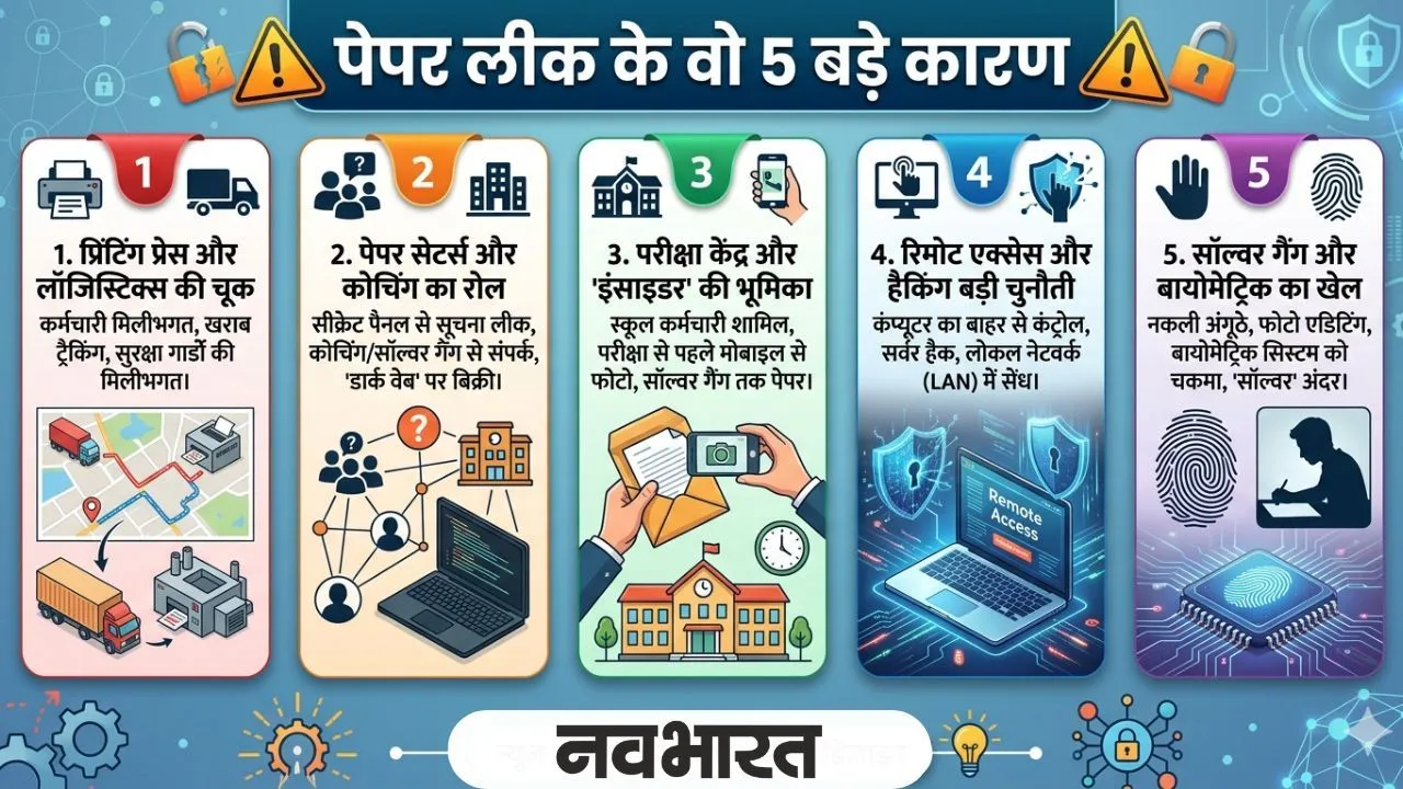 (Those 5 big reasons for paper leak)