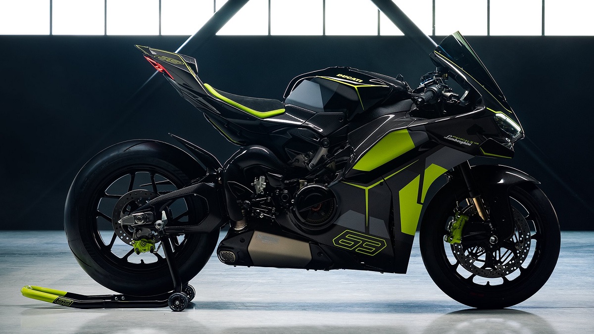 Ducati Panigale V4 Lamborghini in India