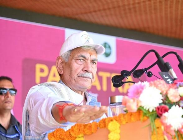 J&K LG Manoj Sinha launching Nashi Mukti Abhiyan in Reasi LG Manoj Sinha