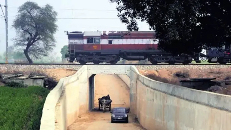 railway underpass instead of level crossing