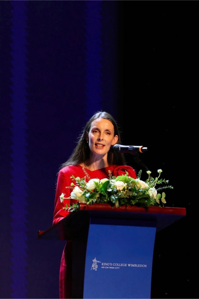 Anne Cotton, Head of King’s College School Wimbledon and Honorary Principal of King’s College Wimbledon Ho Chi Minh City. Photo courtesy of Kings