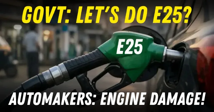 government vs automakers E25 petrol featured government vs automakers E25 petrol featured