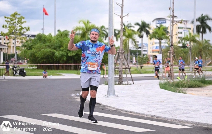 A 41 year-old runner at Read Marathon Da Nang 2025. Photo courtesy of Read Marathon
