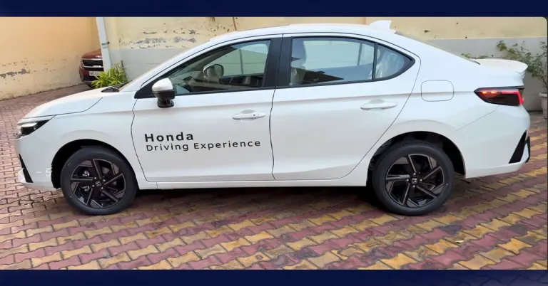 honda city facelift side view