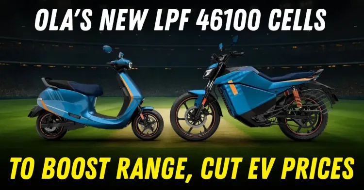 ola electric 46100 Made In India LFP Cell Featured