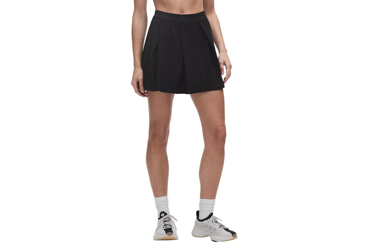 Angled-Pleat High-Rise Tennis Skirt Credit: lululemon
