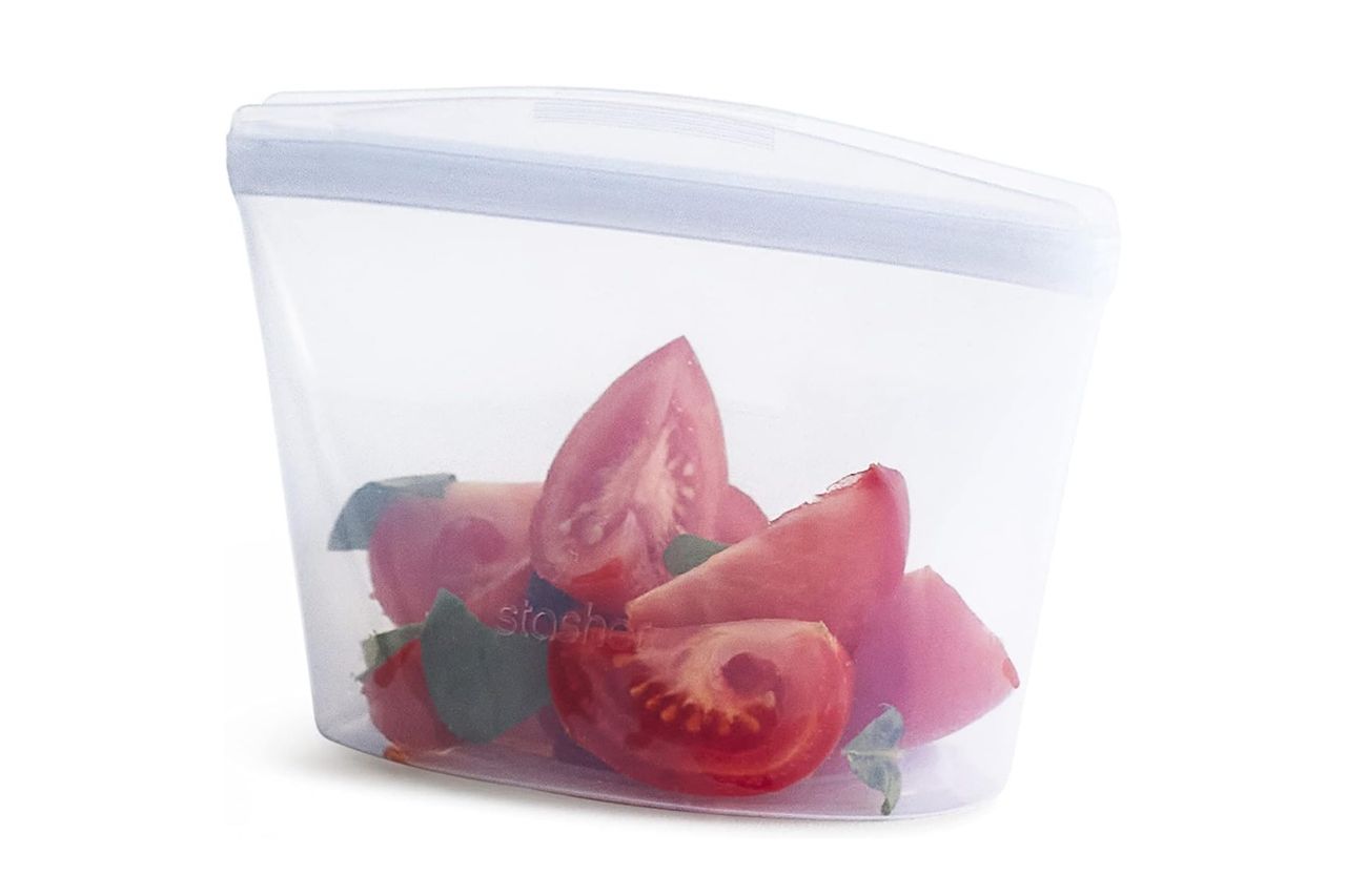 Stasher Premium Silicone Reusable Food Storage Credit: Amazon