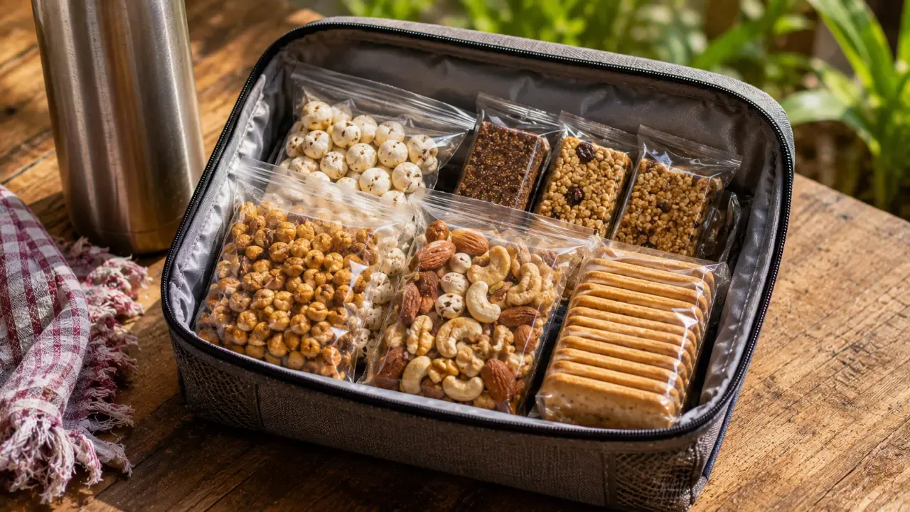 Healthy snacks for maintaining energy during extreme summer heat