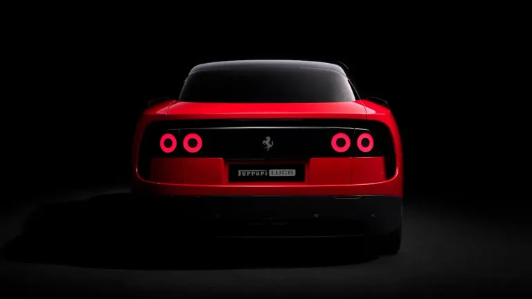 ferrari luce electric supercar rear