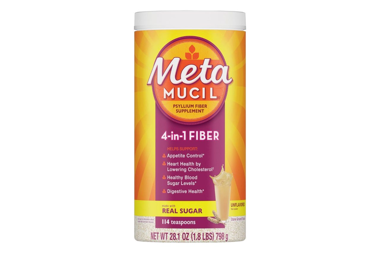 metamucil psyllium husk powder Credit: Amazon