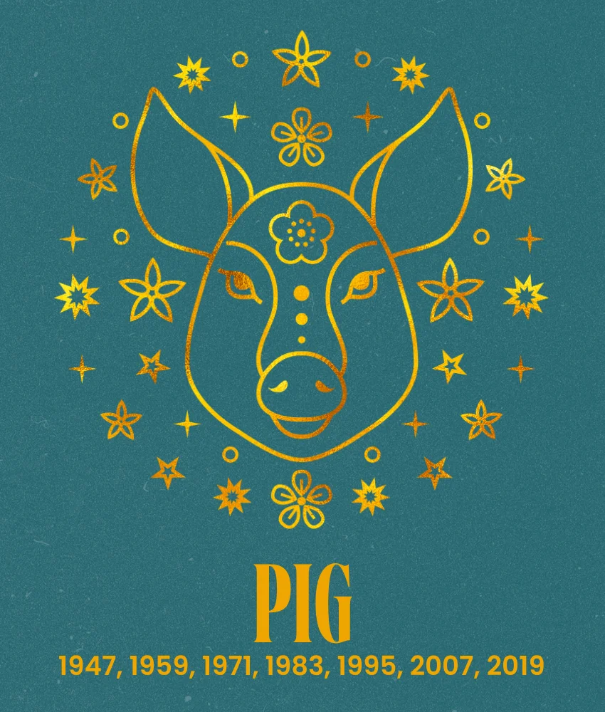 pig chinese zodiac signs luck prosperity month june 2026