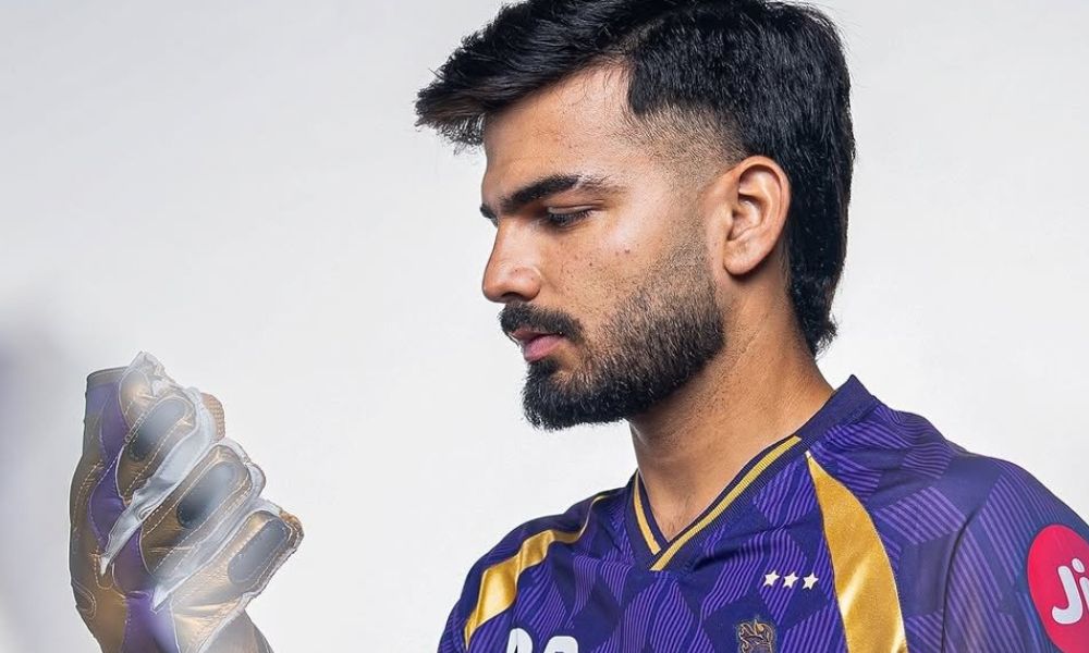 Tejasvi Singh Dahiya (Image Source: X/IPL) KKR wicketkeeper batsman Tejasvi Singh Dahiya