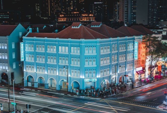 Hotel 81 Chinatown in Singapore. Photo from Hotel 81s website