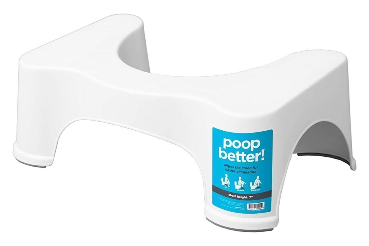 squatty potty the original bathroom toilet stool Credit: Amazon