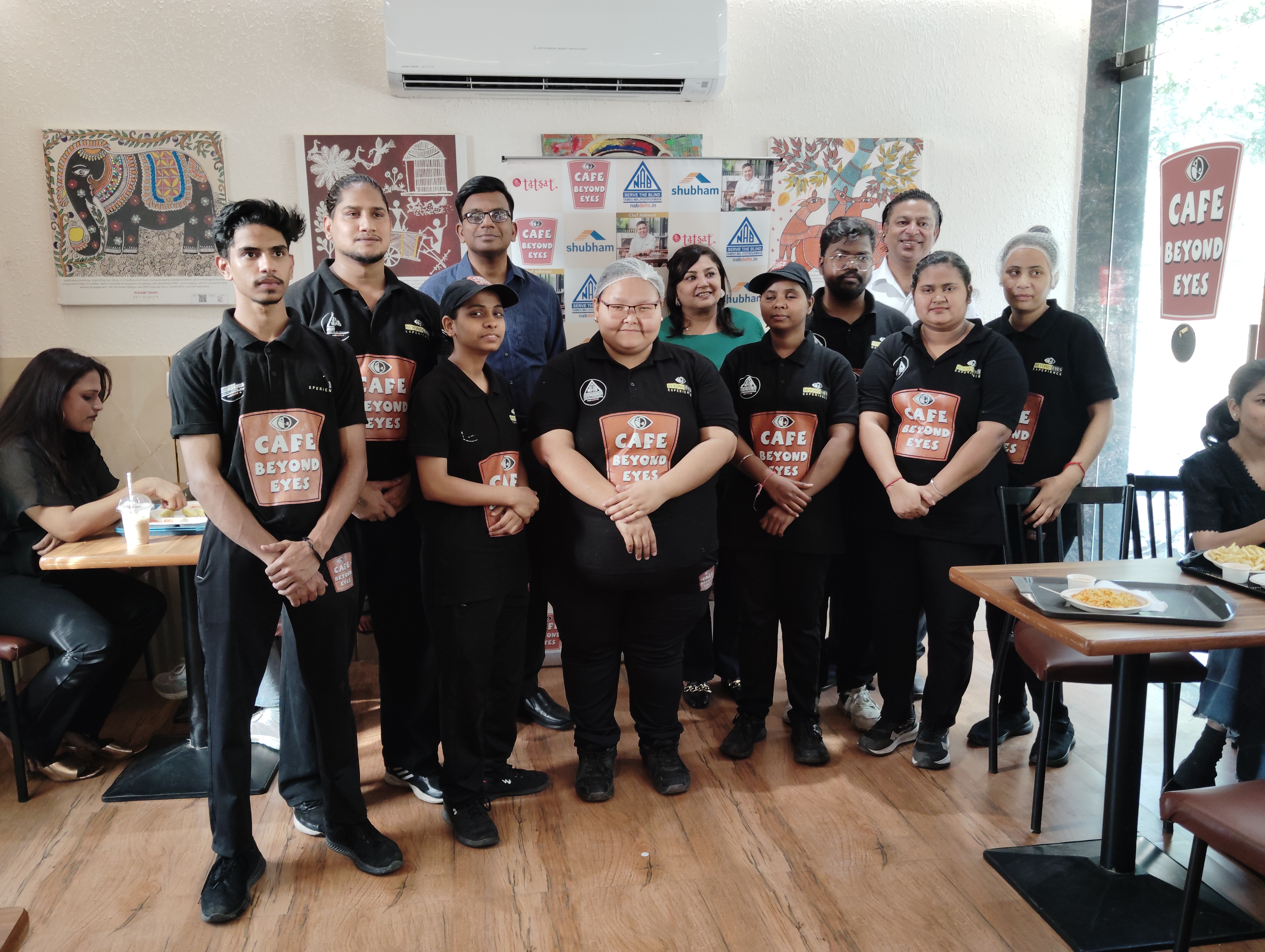 NAB launches Café Beyond Eyes at R.K. Puram; Food Cart Concept to Be Launched Soon