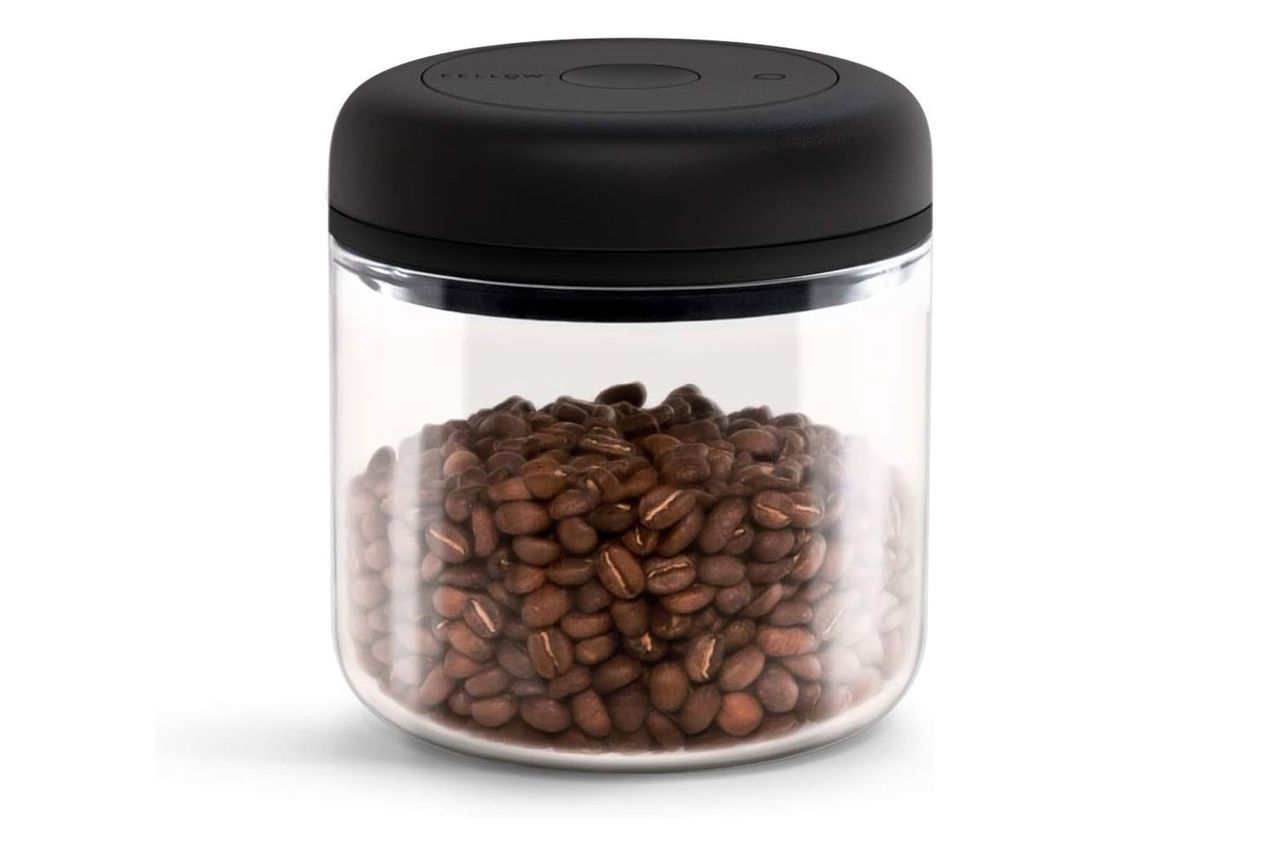 Fellow Atmos Vacuum Coffee Canister & Food Storage Container Credit: Amazon