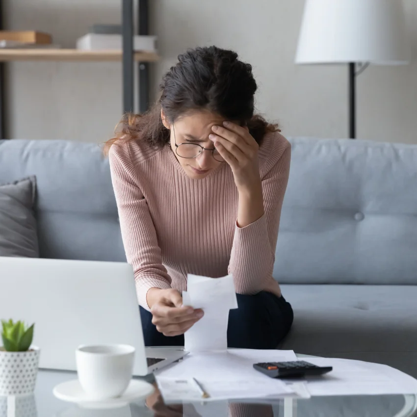 middle class millennial worried about high interest rates