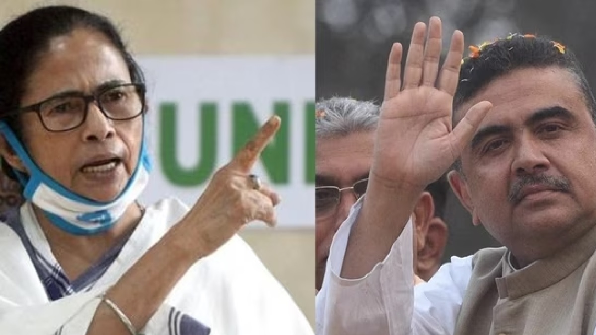 Mamata Banerjee and Suvendu Adhikari