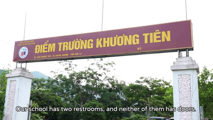 0,000 invested in school hygiene facilities in Son La