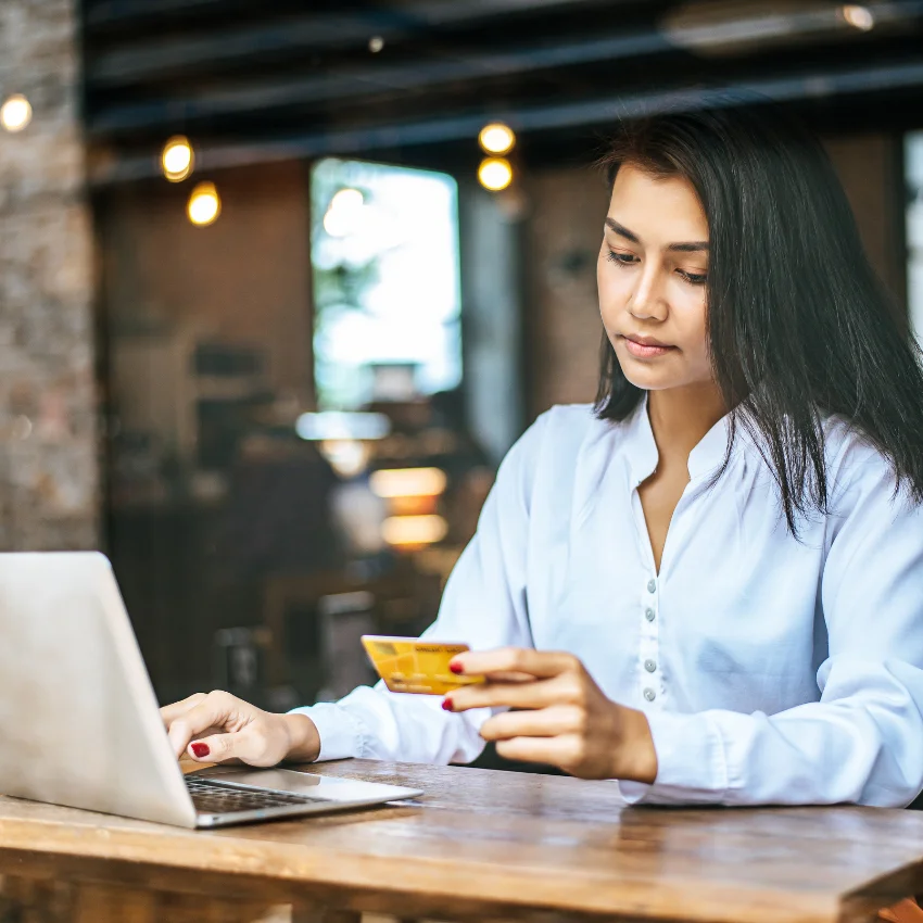 woman stressed about her finances