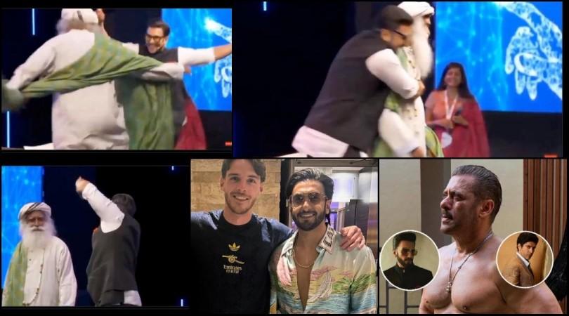 Don 3 row: Ranveer Singh poses with Arsenal star,  dances, hugs Sadhguru; Salman Khan didn't play cupid between Ranveer- Farhan