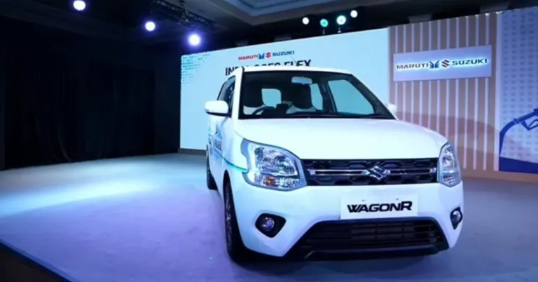 maruti suzuki wagonr flex fuel showcased in india