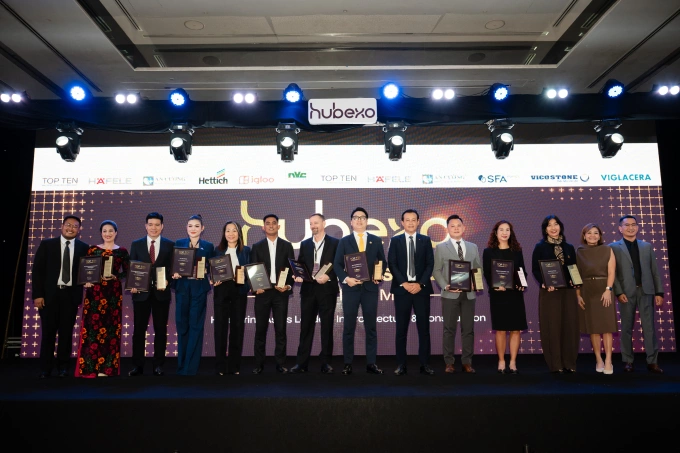Top 10 Developers receive the Hubexo Asia Awards 2026. Photo courtesy of Hubexo
