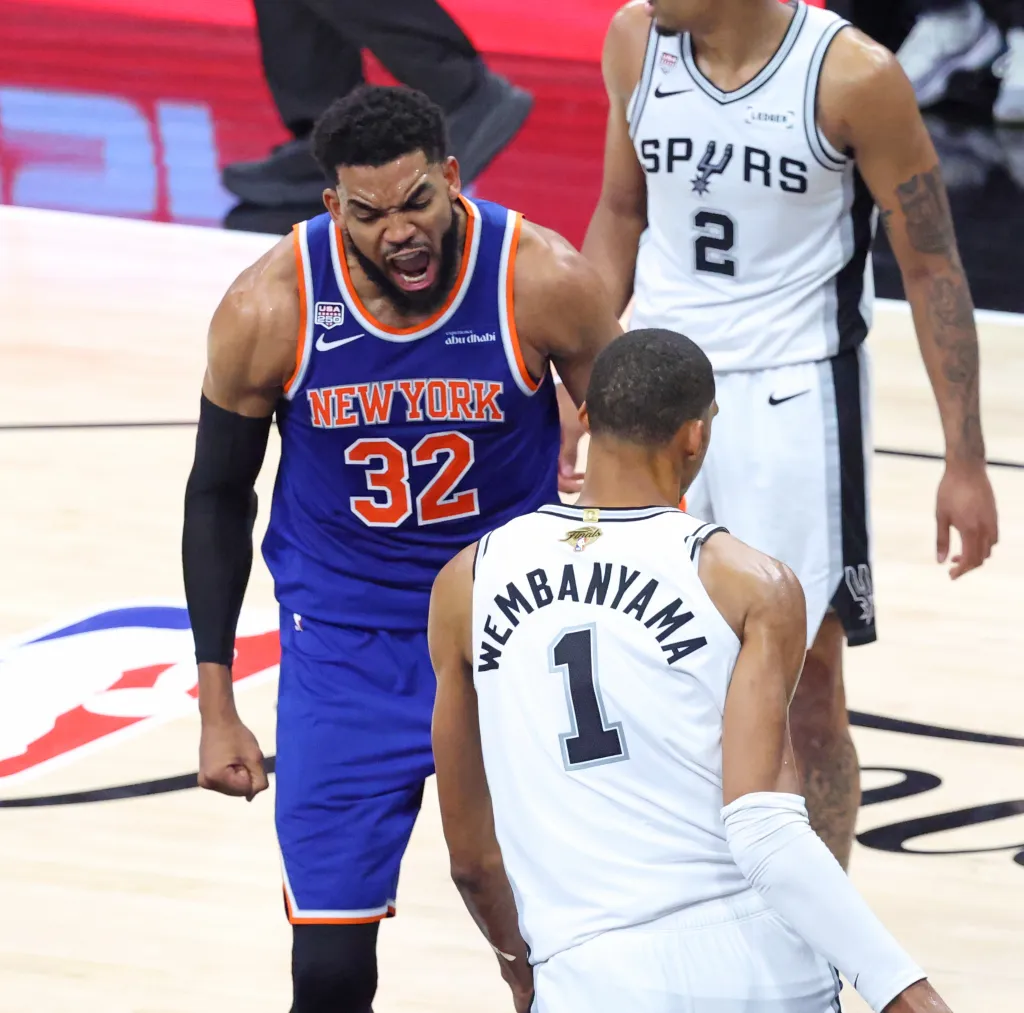 Towns and the Knicks now have a 2-0 NBA Finals lead.