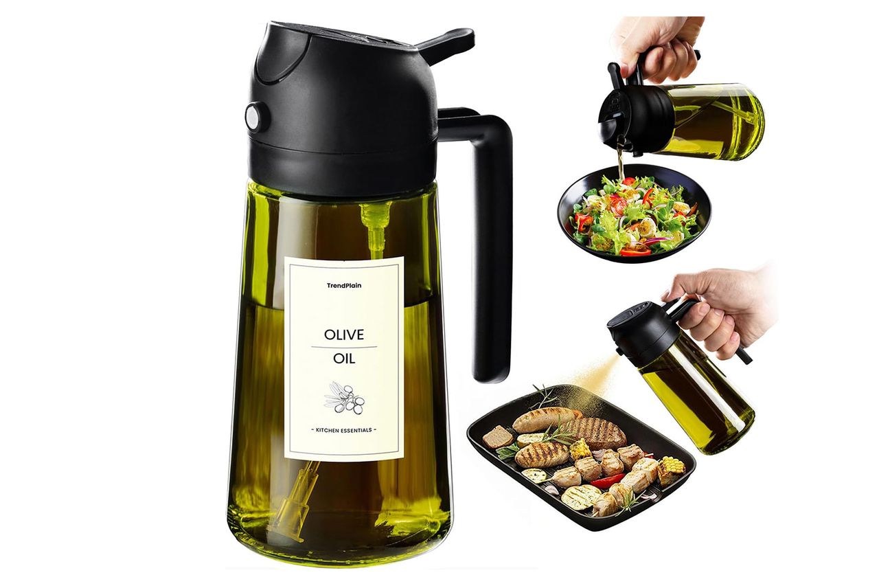 TrendPlain Original 16oz/470ml Olive Oil Dispenser Bottle Credit: Amazon