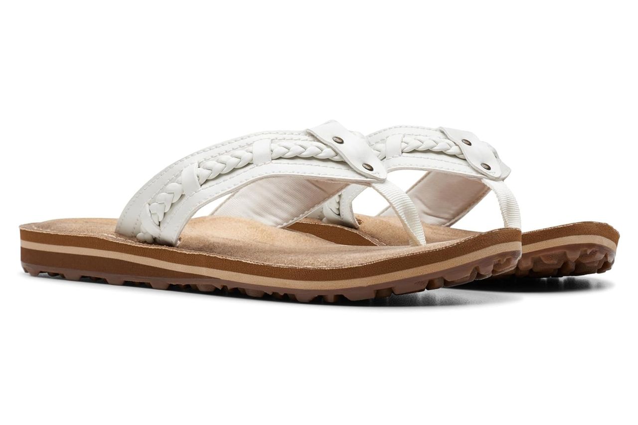 Amazon Clarks Women's Fenner Nerice Flip Flop Credit: Amazon