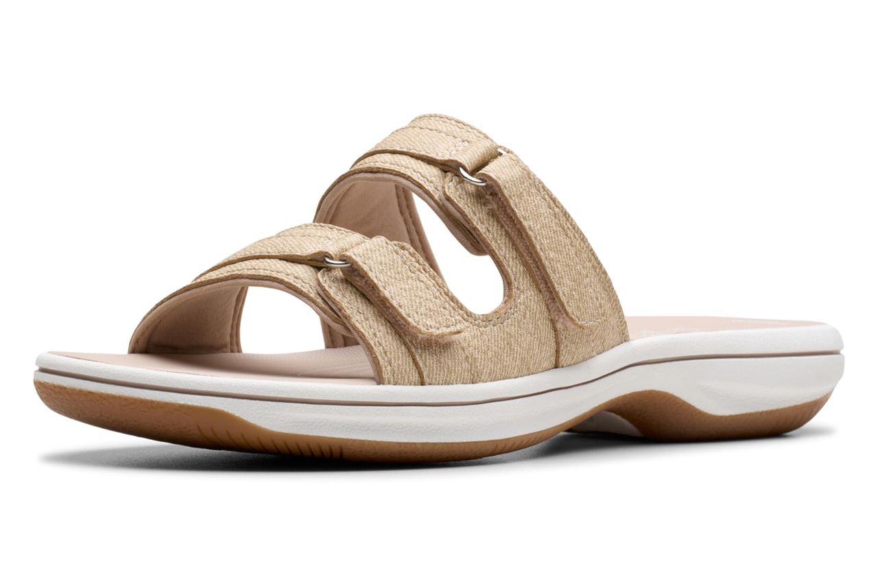 Amazon Clarks womens Breeze PiperSlide Sandal Credit: Amazon
