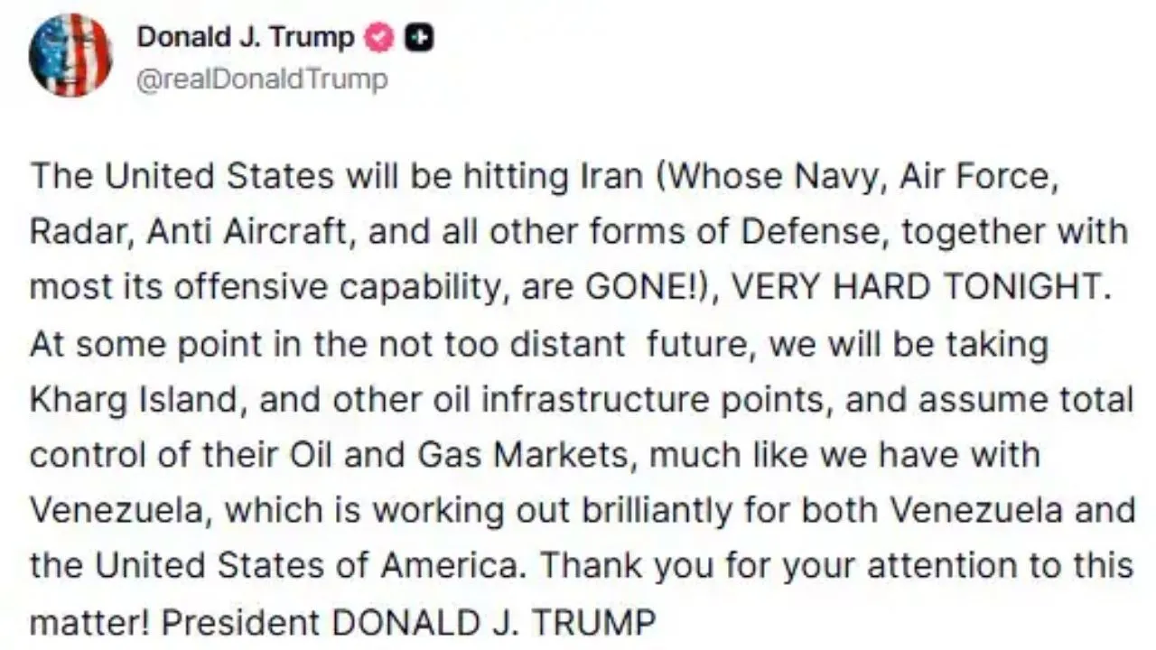 trump on iran