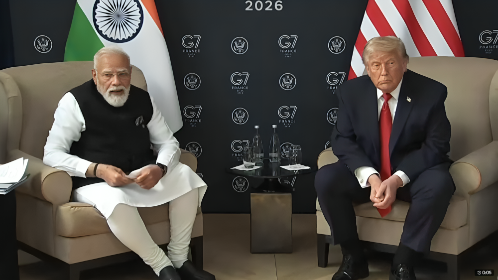 Modi-Trump meeting at G7 summit (1)