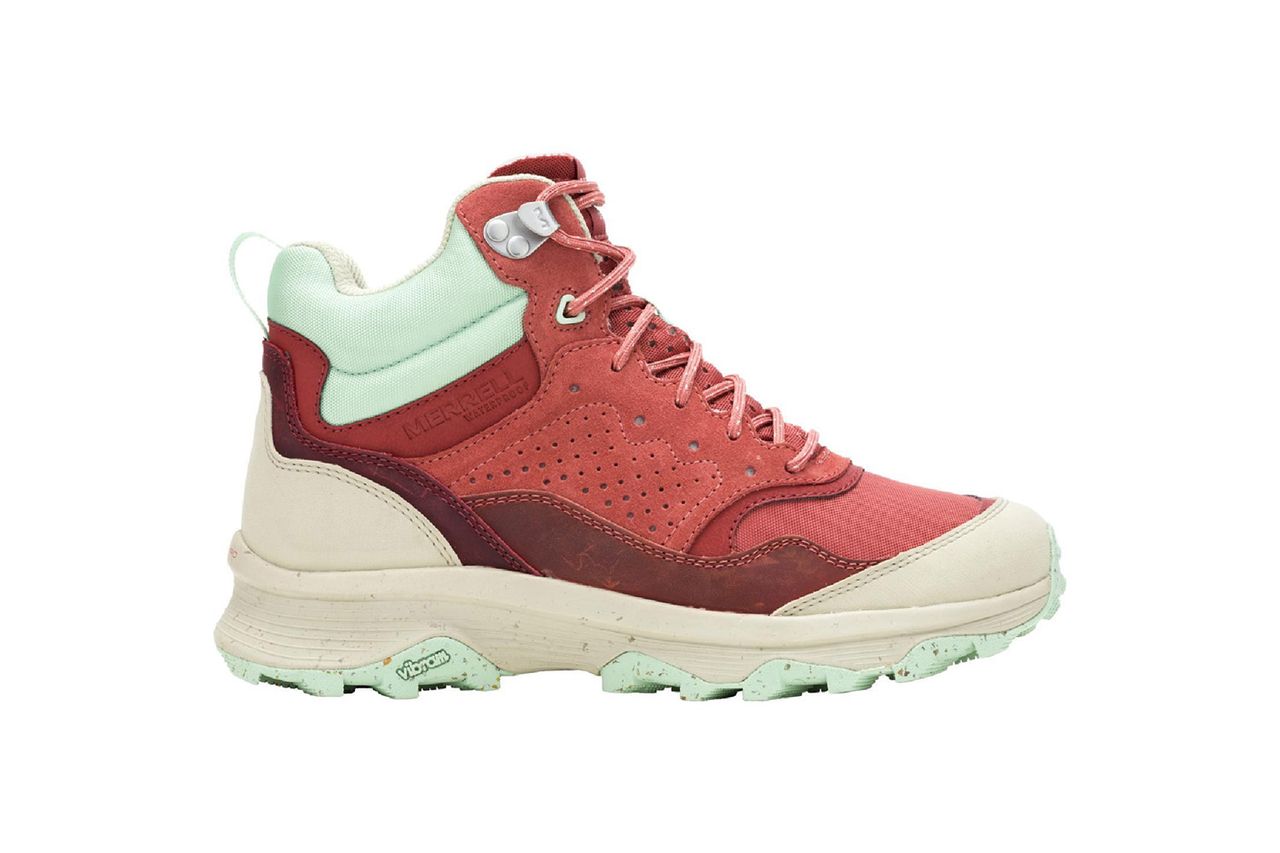 Merrell Speed Eco Mid Waterproof Hiking Boots - Women's Credit: REI