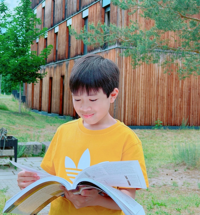 Among the four IELTS skills, Viet Bao considered writing the most difficult. Photo courtesy of Bao
