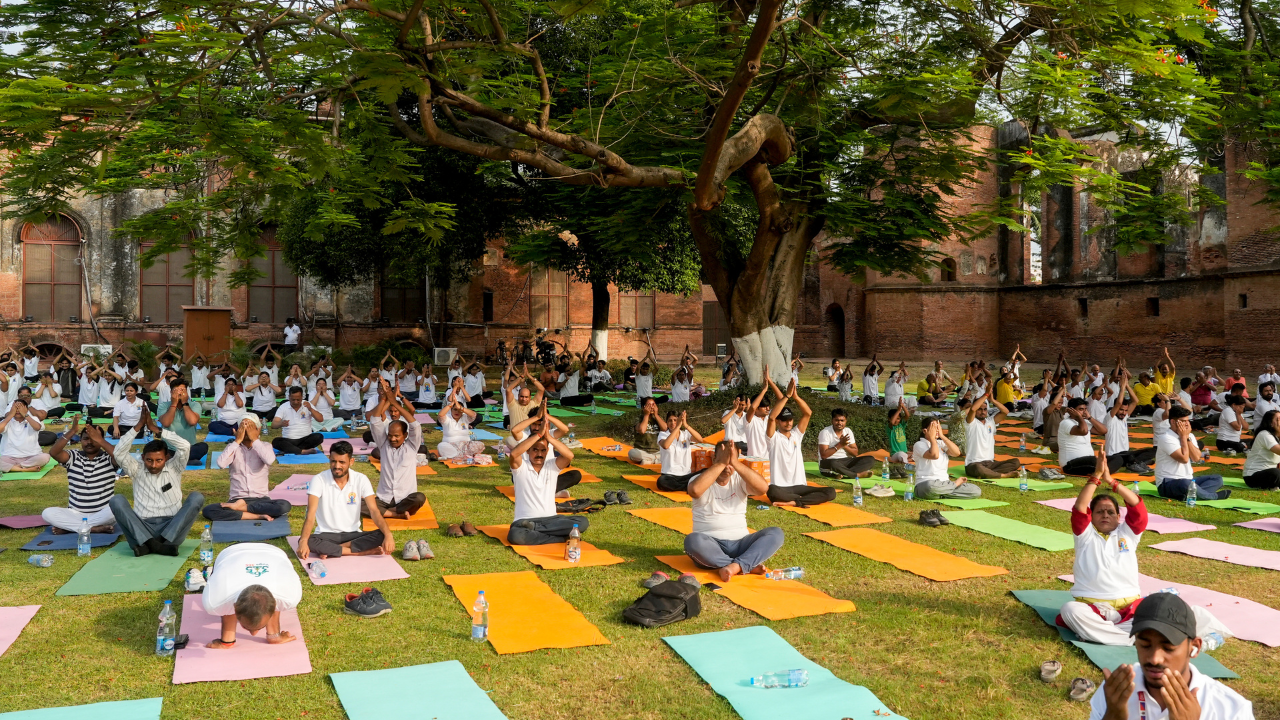 MUSKAN DIXIT - 12th International Yoga Day amrit vichar