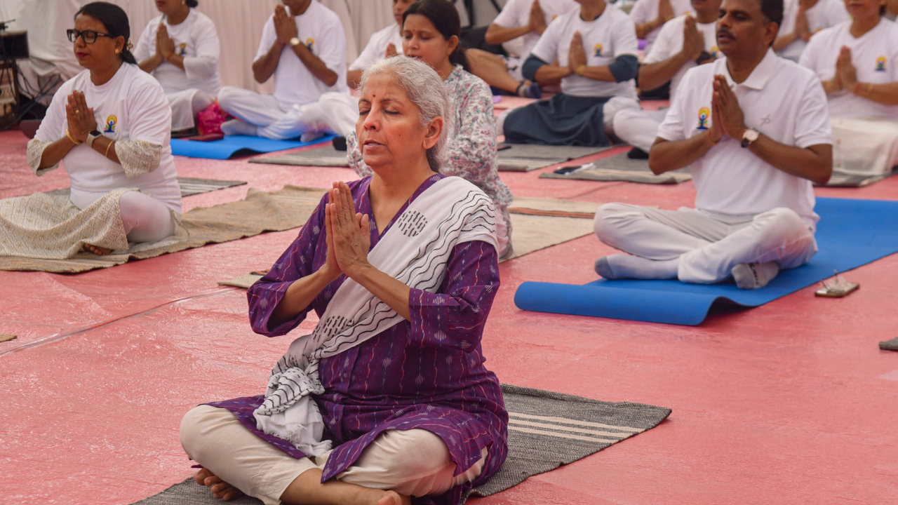 MUSKAN DIXIT - 12th International Yoga Day amrit vichar
